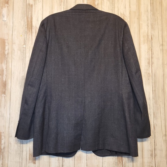 HART SCHAFFNER MARX Virgin WOOL Vintage Mens Sport Coat Blazer Jacket - Picture 5 of 6